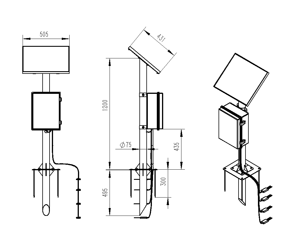風(fēng)途科技FT-TS系列土壤墑情監(jiān)測(cè)系統(tǒng)